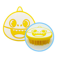 Silicon Shower Brush Yellow