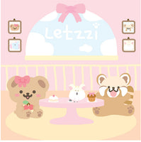 [Letzzi] 4 versions Die cutting Sticker