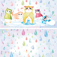 Wrapping paper - cat&raincoat