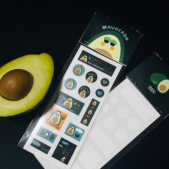 [Malgmmoongu] Avocado Sticker