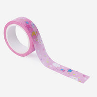 Star pouring down pink sky masking tape 2ea