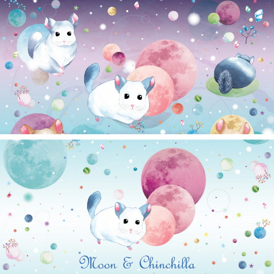 Wrapping paper - chinchilla&moon