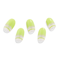 White Grapes Ribbon Nail (Gloss)