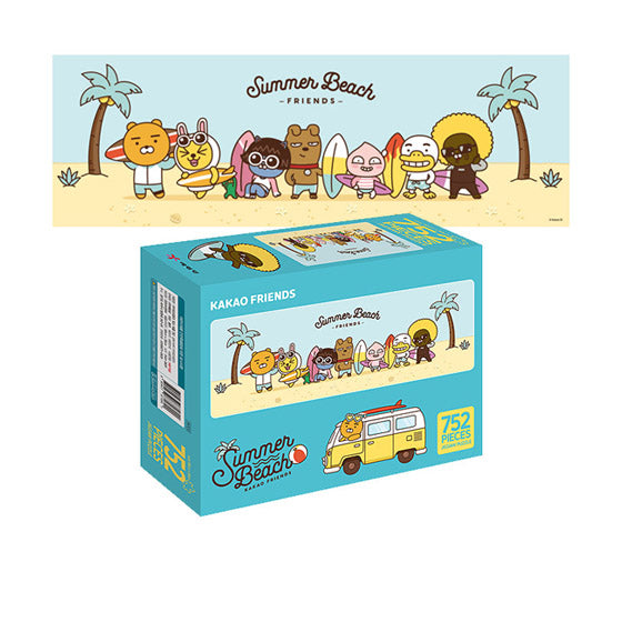 Kakao Friends Jigsaw puzzle 752pcs-Summer Beach Kakao Friends